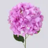 Flor Artificial Hortensia Morada Rosa Flor Artificial Decoración Arreglo Floral Sala de Estar Decoración Boda Diseño Auditorio Flor Falsa Fábrica Venta al Por Mayor