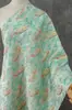 Picking Conejo de Jade Loto Estilo Chino Nuevo Tela Jacquard Hilo Dorado Brocado Song, Tela Tejida por Color para Uso en Chaleco Ropa Infantil Cheongsam Estilo Chino