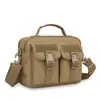 Nueva bolsa táctica ligera, bandolera casual para hombre para exteriores, bolsa de un solo hombro resistente al agua de tela Oxford de moda para comercio exterior