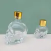Botellas de Spray para Perfume con Forma de Calavera, Botellas Gotero para Aceites Esenciales, Botellas Dispensadoras de Loción y Agua Floral, Varias Botellas Pequeñas de Muestra para Líquidos