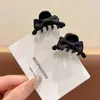 Exquisitos pasadores pequeños con forma de lazo, adecuados para cabello fino, pinzas de tiburón de clip medio, pasadores dulces para flequillo de lado, horquillas y accesorios para el cabello para mujeres
