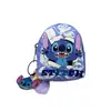 Comercio Exterior Puntada Mini Mochila Acrílico Colgante Billetera para Monedas Puntada Estrella Bolsa para Auriculares de Bebé Llavero