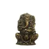 Latão Puro ornamentos antigos de elefante deus tailandês deus elefante branco deus da riqueza Sudeste Asiático Artesanato de escultura em cobre coleção peças de alça