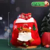 Decoração de Natal Sacola de Presente de Véspera de Natal Sacola de Doces de Natal Sacola de Presente Velhinho Fofo Sacola de Maçã Sacola Tote Infantil