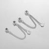 Liga Cor-retentora Corrente T de Borla Corrente Pingente Acessórios Corrente de Segurança Feito à Mão DIY Pulseira Pulseira Corrente Extensora Acessórios