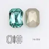 Dongzhou Crystal 14*10 Rectangular Octagonal Manicura Fondo Puntiagudo Diamante Vidrio K9 Diamante DIY Accesorios de Joyería Accesorios de Ropa
