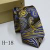Lugar venta al por mayor corbata de seda de poliéster para hombre formal de negocios novio ventas tienda 4S corbata de traje de flecha 6cm