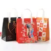 Bolsa de aislamiento de papel de aluminio no tejido para llevar comida rápida, bolsa de mano para mantener la frescura, bolsa de embalaje para té con leche y bebidas frías, se puede imprimir el logo