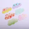 Nuevo Parche Acrílico con Purpurina de Nube para Niña Dulce Accesorio para el Cabello DIY Pasador Pinza Lateral Adorno para el Cabello Pinza para el Flequillo Accesorio Pequeño