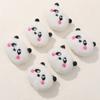 Criativo desenho animado pelúcia panda boneca acessórios DIY acessórios para cabelo acessórios para cabelo grampo de cabelo materiais de joias atacado