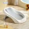 Asiento de Soporte para Baño de Bebé, Soporte Reclinable para Bañera de Bebé, Soporte de Cama de Baño Personalizable, Alfombrilla Antideslizante, Red Universal para Baño