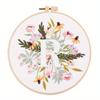 25 Novos Produtos Exportação Bordado DIY Pacote de Material Kit Semi-Acabado Feito à Mão Transfronteiriço Fabricante Amazon Florais Europeus e Americanos
