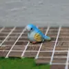 Mini Jaula de Pájaros de Hierro Hueca Adorno para Jardín Plantas Decoración DIY Accesorio de Simulación