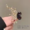 Broche para Terno, Flor de Peito Anti-Exposição com Laço, Broche de Peito de Verão, Botão Anti-Exposição para Camisa Sem Costura, Alfinete de Segurança Versátil