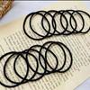 Banda de goma de colores estilo japonés y coreano para el cabello de mujer, fina, dulce, estilo Mori, linda red para la cabeza de niña, anillo para el cabello rojo