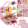Tablero de Aprendizaje de Fieltro Nuevo Transfronterizo Cpc Ce Niños Educación Temprana Juguetes Educativos Montessori Entrenamiento Versión Ocupada de Fieltro