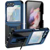Elegante Anticaída Dos en Uno TPU+PC Adecuado para Funda de Teléfono Móvil Samsung Z Flip6 Adecuado para Z Flip5/4/3
