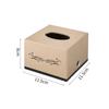 Caja de Pañuelos Hogar Sala de Estar Caja de Almacenamiento de Pañuelos Caja de Pañuelos de Hotel Logotipo Imprimible Hotel Comercial Caja de Pañuelos de Papel Cuadrada