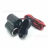 Tomada de isqueiro de carro elétrico soquete usb aplicável carregador de celular 2 em 1 isqueiro de motocicleta isqueiro