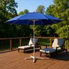 Sombrilla Parasol Exterior Protección Solar Puesto Publicidad Sombrilla de Patio Plegable Redonda Sombrilla de Sol Sombrilla de Lluvia Sombrilla de Pesca
