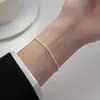 2026 Nuevo Modelo Nuevo Estilo Chino Plata S925 Simple y Elegante Fresco Dulce Diseño de Nicho Ins Pulsera Joyería