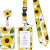 Estampado de leopardo rosa girasol botón de fácil extracción mariposa de dibujos animados aguacate aguacate con estampado cordón para teléfono móvil juego de tarjetas