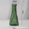 Lujo Ligero Trendy de Internet Transparente Vidrio Pequeño Jarrón Adornos Sala de Estar Arreglo Floral Estilo Ins Gama Alta Simple Tulipán Conservación de Agua