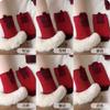 Calcetines de media pantorrilla, Nuevo estilo para hombres y mujeres, Calcetines de Año Nuevo, Calcetines Rojos Festivos del Año del Zodiaco, Buena Suerte y Riqueza, Calcetines de Moda Culturales y Creativos Tridimensionales
