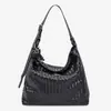 Novidades Primavera e Verão: Bolsa Tote Grande de Palha Trançada, Cor Champagne, para o Dia a Dia, Bolsa de Ombro Cruzada, Bolsa de Mão Casual