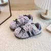Tênis Esportivo Feminino 2026 Outono Novo Bolinhas Menina Casual Sapatos Fofos Sola Macia Antiderrapante Laço Tênis de Corrida