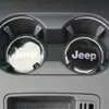 Pad de copo para carro direto da fábrica, tapete de copo de silicone, decorações para caixa de armazenamento do console central do carro, porta-copos de carro luminoso, explosões