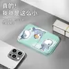 Espejo de Maquillaje con Peine Integrado, Espejo Pequeño Apilable para Estudiantes para Uso en Dormitorio, Peine Pequeño Portátil Estilo Ins para Viaje
