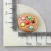 Accesorios de Resina DIY Pasador Pegamento Cremoso Divertido m Bean Funda para Teléfono Móvil Accesorios de Caramelo Pasador de Expresión Material para Accesorios de Cabello