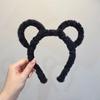 Venta al por mayor directa de fábrica diadema para pelo de gato coreana ins red social diadema para cara diadema de orejas de conejo lindo diadema