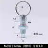 Acero Inoxidable Galvanizado Anilla de Arrastre Pasador de Indexación Resorte Pistón de Posicionamiento Perilla Pistón Resorte Pasador de Bloqueo Tornillo M6-M16