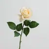 Flor Artificial Toque Rosa Flor Falsa Rosa Única Casamento Decoração de Casa Enfeites Atacado Transfronteiriça Toque Rosa