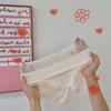 Ropa interior ultrafina de seda de hielo sin costuras ~ de secado rápido, cómoda, pequeña, fresca, linda, para niñas nacidas con cintura suave en verano