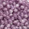 Cielo estrellado resina fina flash sirena Ji cuentas redondas con agujero pasante cuentas de resina color mágico material para pulsera de cuentas DIY