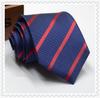 Corbata para hombre al por mayor, nueva corbata de jacquard con rayas de color liso y flecha 8C.