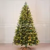 Árvore de Natal Feita de PE Puro 2,1m Retardante de Chama Luxuosa Densa Itens Decorativos para Uso Doméstico 1,8m Decorações de Natal para Shoppings e Hotéis