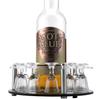 Ventas Directas de Fábrica Acrílico Engrosado Transparente Soporte para Copas de Vino Copa de Vino Extranjero Soporte para Vasos de Chupito Copa de Vino Blanco Copa para Degustación Juego al por Mayor