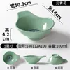 A5 Vajilla de melamina tazón pequeño restaurante comercial tazón pequeño para sopa porcelana creativo restaurante de hot pot con asa tazón para salsas