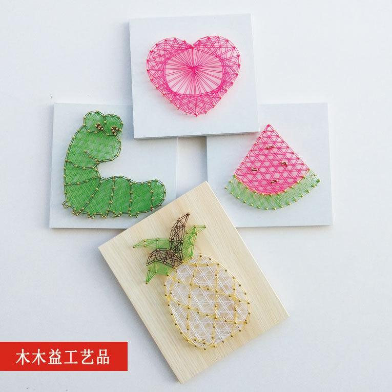 钉子画卡通白底图01