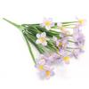 Simulação pastoral óleo orquídea buquê cama de flores jardim paisagismo varanda colocado decorativo plástico flores falsas fábrica atacado