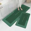 Set Combinado de Alfombrilla para Piso de Baño y Cocina Absorbente de Agua de Lodo Diatómico Secado Rápido Antideslizante Suave