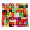 Accesorios para Juegos de Dados en Stock, Dados de Madera Coloridos de Madera Maciza con Esquinas Redondeadas, Dados para Entretenimiento en Bares, Ventas Directas de Fábrica, Madera