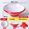 Tazones de melamina para fideos, tazones de imitación de porcelana para tiendas de fideos, tazones grandes comerciales para fideos de caracol, fideos mixtos, wontons, arroz con manitas de cerdo, hot pot picante y fideos en caldo
