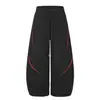 2026 Estilo Urbano Moderno Deportivo Casual Moda Juvenil Patchwork Decorativo Corte Curvo Pantalones Casuales Venta al por Mayor Directo de Fábrica 34