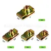 Clips M4M5M6M8, Tornillos Automotrices, Placas de Hierro en Forma de U, Bases para Tornillos Autorroscantes, Clips de Fijación, Juntas Metálicas, Sujetadores