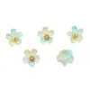 Cuentas Colgantes Flor de Cerezo de Vidrio de 10 mm Hechas a Mano Kit de Materiales para Pulsera DIY Collar Accesorios de Joyería